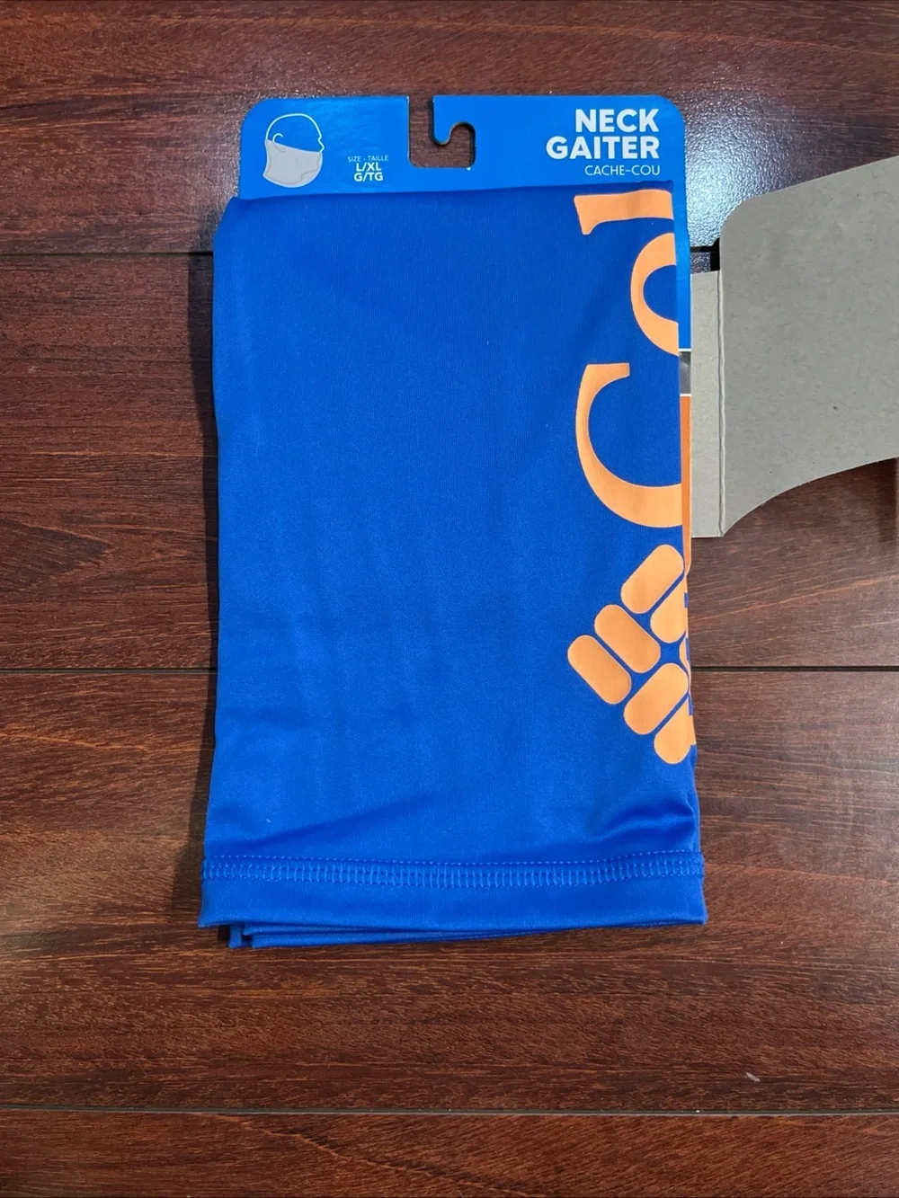 Columbia Terminal Tackle Neck Gaiter II L/XL Blue UPF 50 Sun Protection PFG New